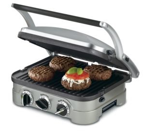 Cuisinart-GR-4N-Griddler-Silver-Black-leancleanandbrie.com