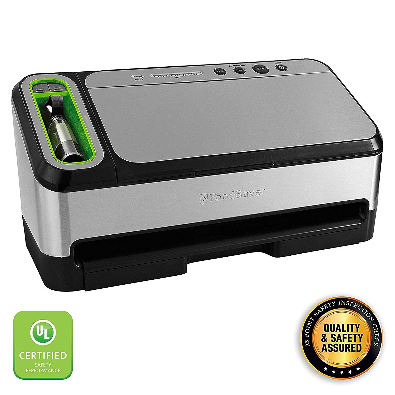 FoodSaver V4840 2-in-1 Vacuum Sealer Machine-leancleanandbrie.com