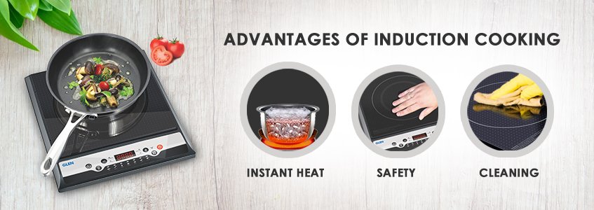 benefits of induction cooking
