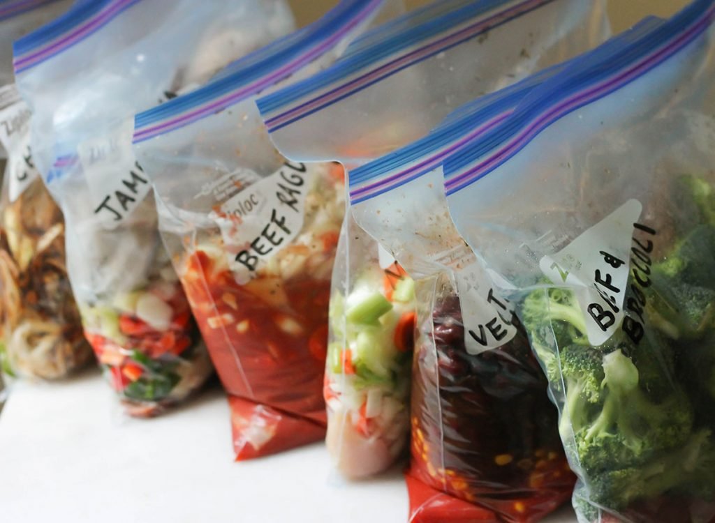 frozen chili bags