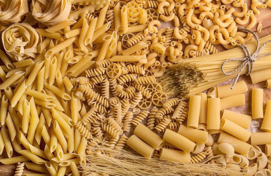 types of pasta shapes
