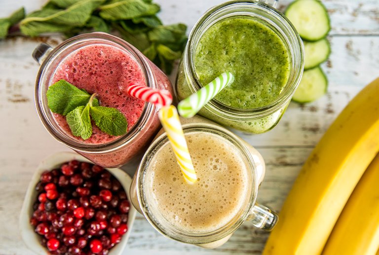 dinner time smoothies