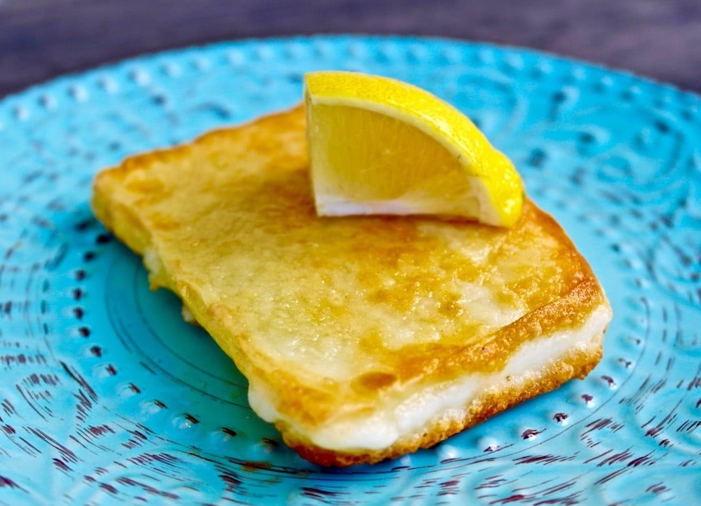 Saganaki cheese