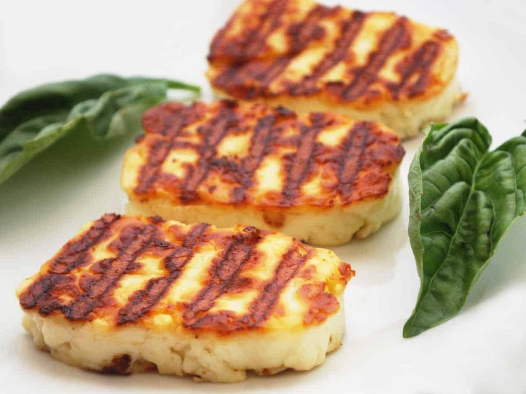 grilled Halloumi Cheese
